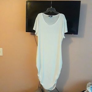 Womens Brand New Ruched Dress Sz 2X